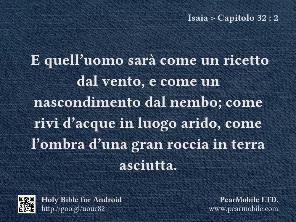 Isaia, Capitolo 32:2